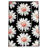 Red Dotted Daisy's Medium Cadeauzakje (Achterkant)