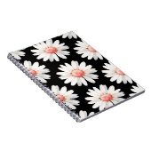 Red Dotted Daisy's Notitieboek (Rechterzijde)