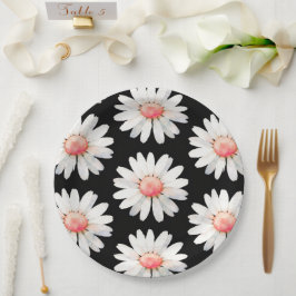 Red Dotted Daisy's Papieren Bordje
