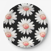 Red Dotted Daisy's Papieren Bordje (Voorkant)