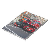 Red Double Decker Buses Notitieblok (Gedraaid)