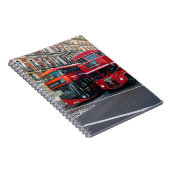 Red Double Decker Buses Notitieboek (Rechterzijde)
