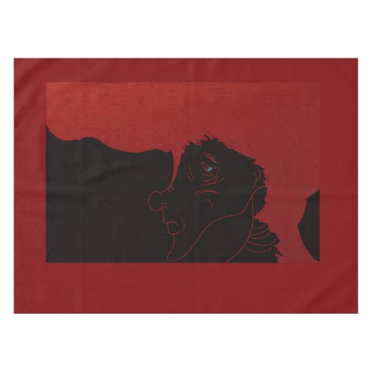 Red Dove Princess  Tafelkleed (Voorkant (Horizontaal))