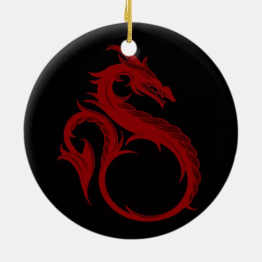 Red Dragon Apalala Ornament (Achterkant)