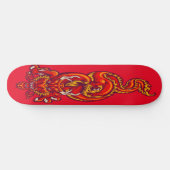 Red Dragon Art Skateboard (Horizontaal)