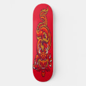 Red Dragon Art Skateboard (Voorkant)