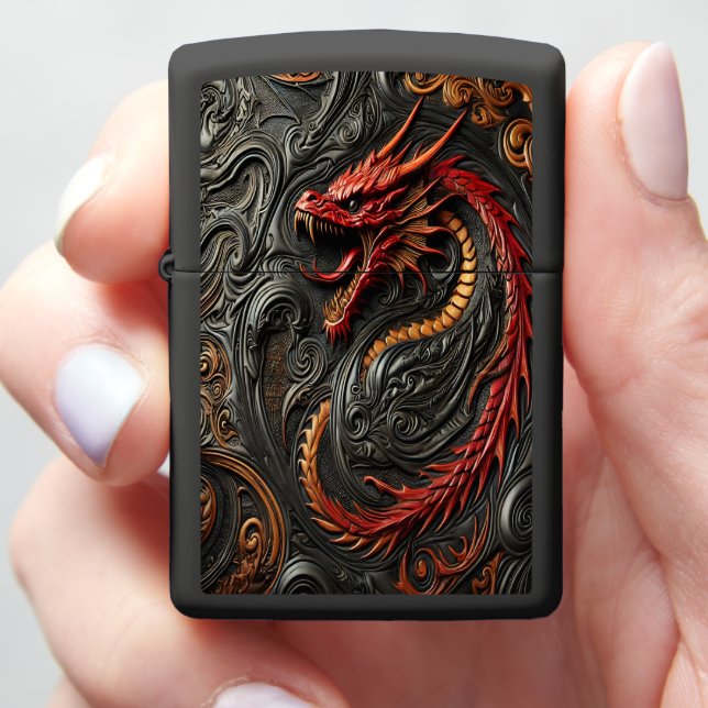 Red Dragon Artistic Art (In Hand)