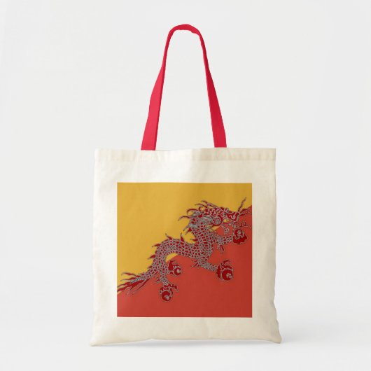 Red Dragon Bag Tote Bag (Voorkant)