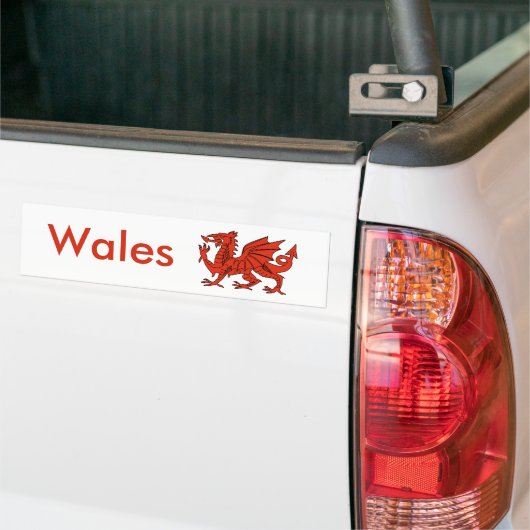 Red Dragon Bumpersticker (Op Truck)
