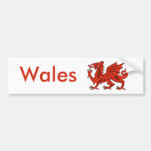 Red Dragon Bumpersticker (Voorkant)