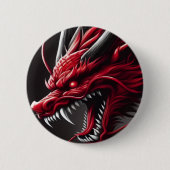 Red Dragon-Button Ronde Button 5,7 Cm (Voorkant)