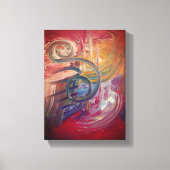 Red Dragon Canvas Afdruk (Voorkant)