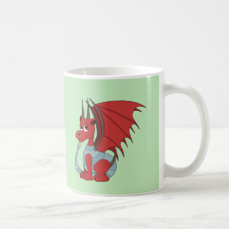 Red Dragon Cartoon Koffiemok