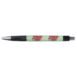 Red Dragon Cartoon Pen