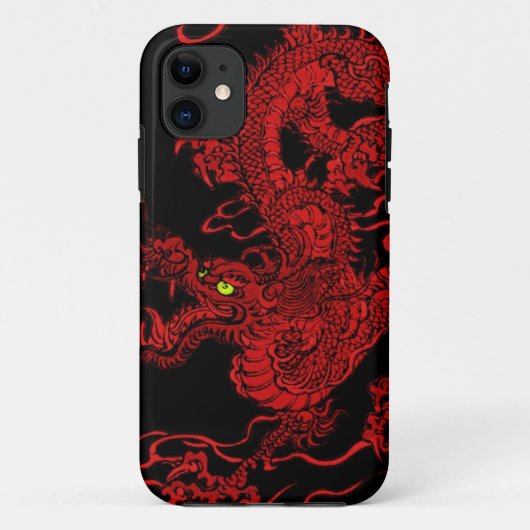 Red Dragon Case-Mate iPhone Case (Achterkant)