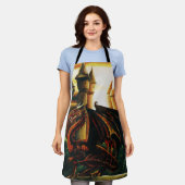 Red Dragon Castle Fantasy Schort (Gedragen)