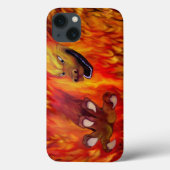 Red Dragon Claw Case-Mate iPhone Case (Achterkant)