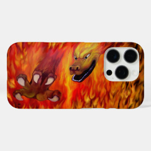 Red Dragon Claw iPhone 16 Pro Hoesje
