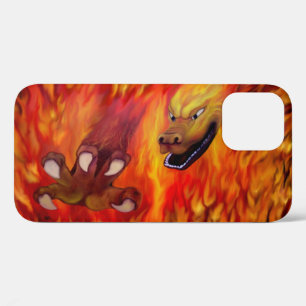 Red Dragon Claw iPhone 12 Hoesje