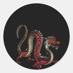 Red Dragon Design 2 :: Fantasy Stickers