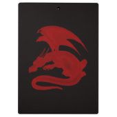 Red Dragon Drakon Maionios klembord (Achterkant)