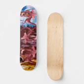 Red Dragon Fantasy Skateboard (Voorkant)