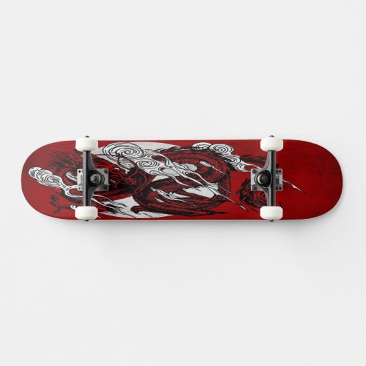 RED DRAGON FIGHTER SKATEBOARD (Horz)