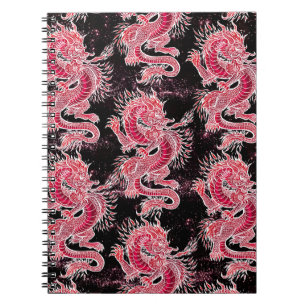 Red Dragon Galaxy Notitieboek