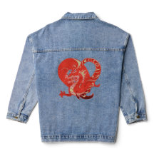 Red Dragon Heart Valentine Chinoise Nouvel An Femm