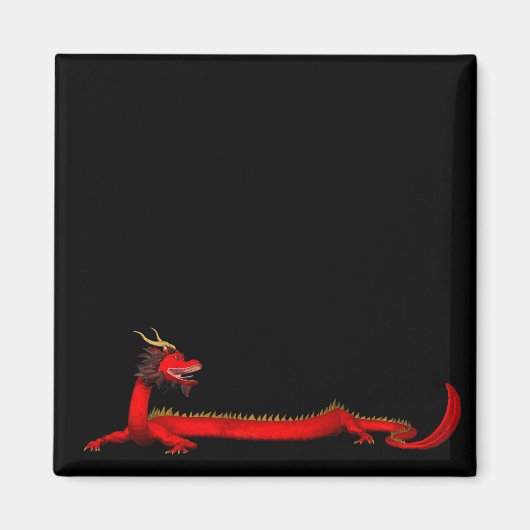 Red Dragon Magneet (Voorkant)