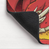 Red Dragon Mousepad Muismat (Hoek)