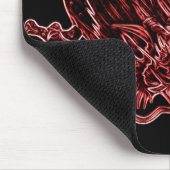 Red Dragon Mousepad Muismat (Hoek)