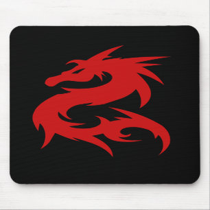 Red Dragon mousepad Muismat