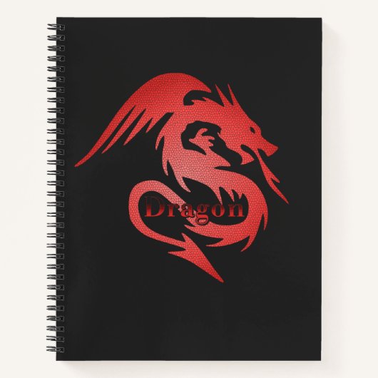 Red Dragon Notitieboek (Voorkant)