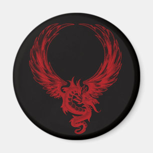 Red Dragon Ryuu Magnet Magneet