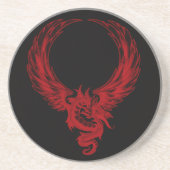 Red Dragon Ryuu Onderzetter (Voorkant)