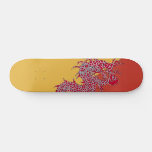 Red Dragon Skateboard (Horizontaal)