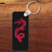 Red Dragon Sleutelhanger (Achterkant)