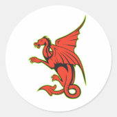 Red Dragon Stickers (Voorkant)