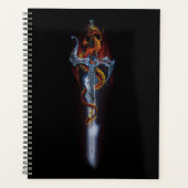 Red Dragon Sword Fantasy Planner (Voorkant)