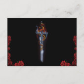 Red Dragon Sword Rozen Informatiekaartje (Achterkant)