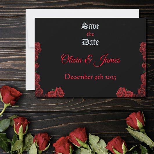 Red Dragon Sword Rozen Save The Date
