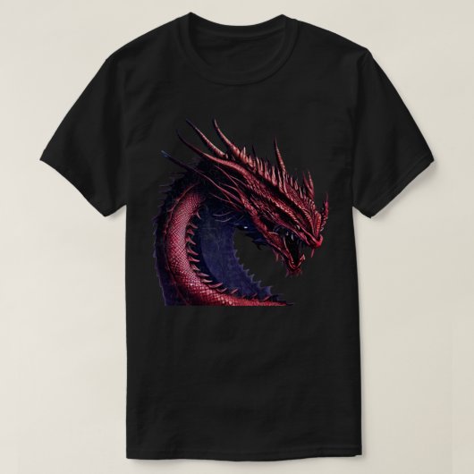 Red Dragon T-shirt (Design voorkant)