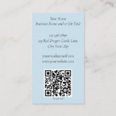 Red Dragon Urban Fantasy Visitekaartje (Achterkant)