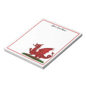 Red Dragon van Wales Notitieblok (Gedraaid)