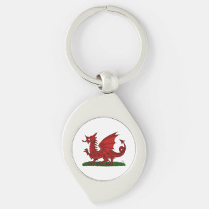 Red Dragon van Wales Sleutelhanger