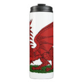 Red Dragon van Wales Thermosbeker (Voorkant)