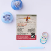 Red Dragonfly, Fotografie, Fotografe hire Flyer (Enkel)