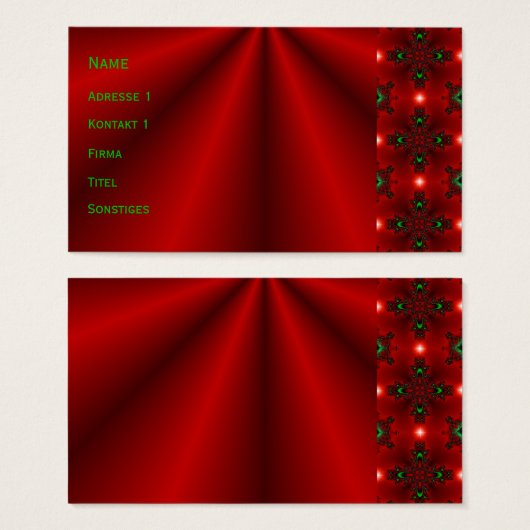 Red Dreams (Devant & derrière)