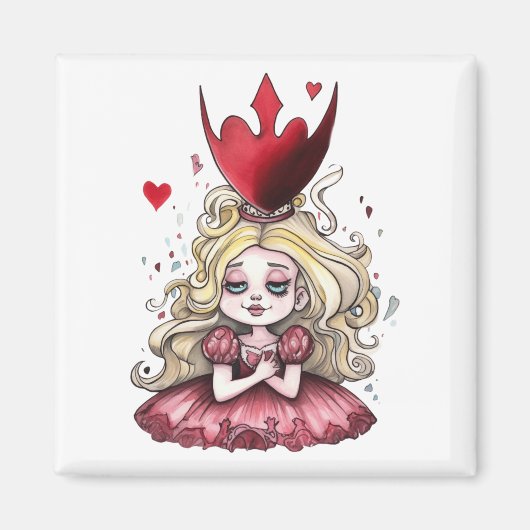 Red Dress Alice Magneet (Voorkant)